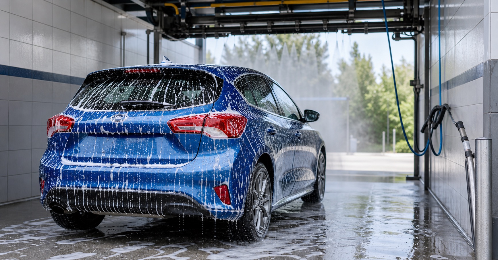 Car wash bay photo