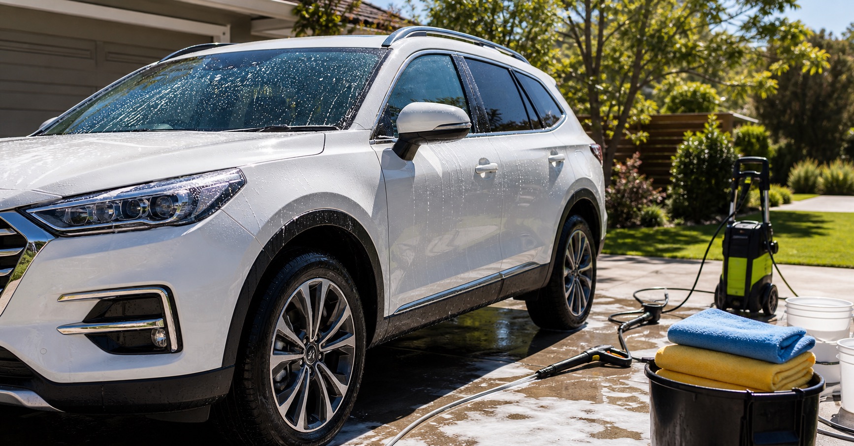 Car wash bay photo