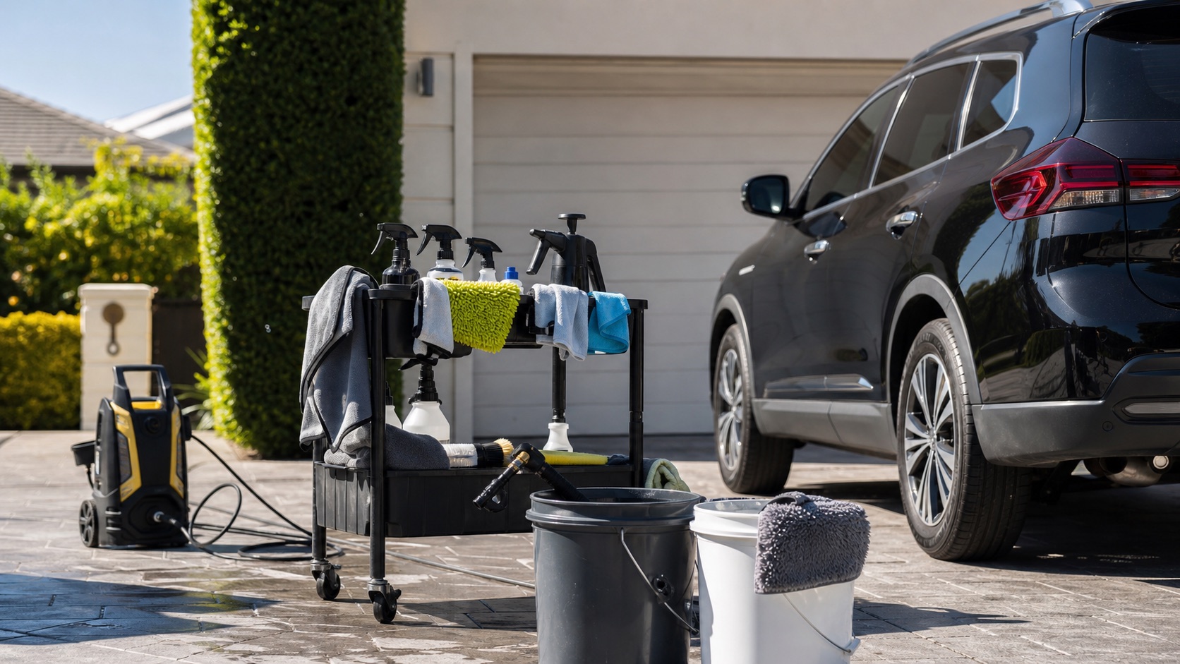 Car wash bay photo